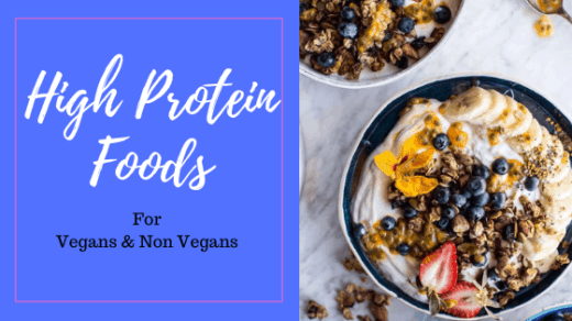 High protein food for vegan 2019